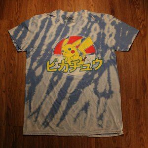 Custom bleached Pikachu Shirt